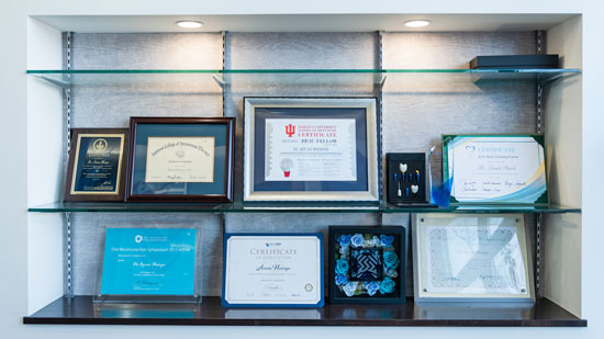 即時荷重研究会理事を務める細谷先生がもつ、数々のサーティフィケート